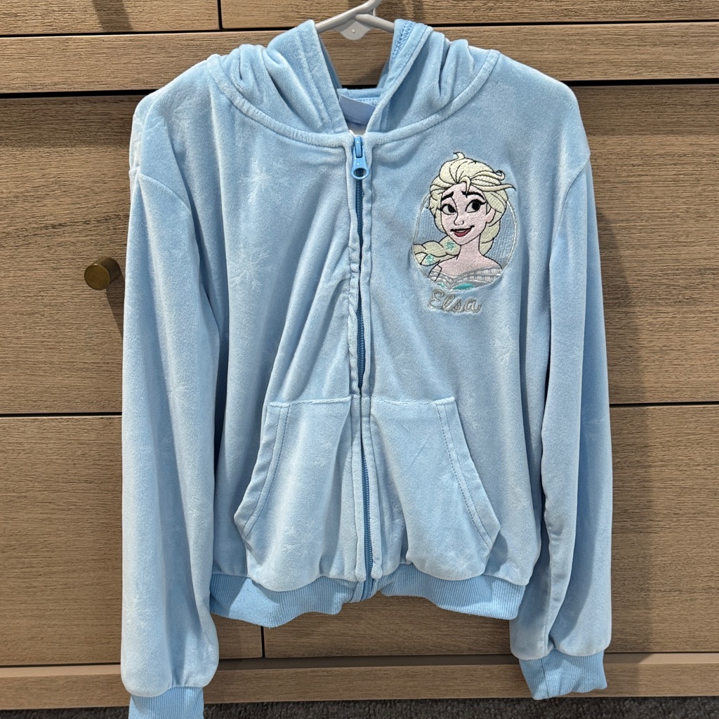 Disney Frozen Light Blue Kids Hoodie